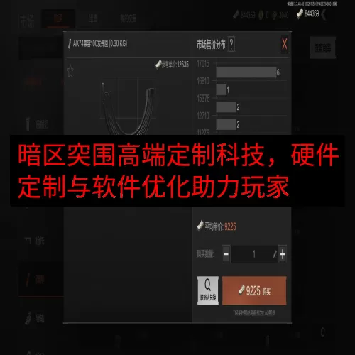 暗区突围高端定制科技，硬件定制与软件优化助力玩家