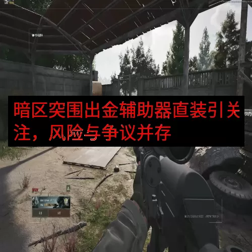 暗区突围出金辅助器直装引关注，风险与争议并存